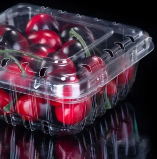 Flip Lid Fruit Packaging Box With Buckle