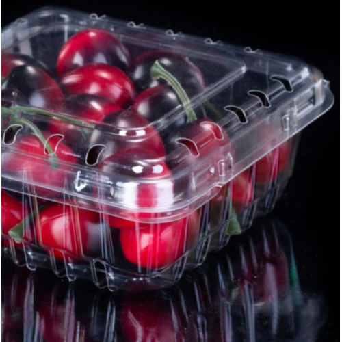 Flip Lid Fruit Packaging Box With Buckle