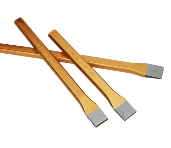 Precision Ground Cold Chisel: Multi-Purpose Forging Tool for Accurate Cutting Edges