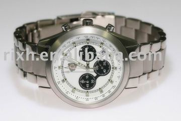 skin friendly titanium watch