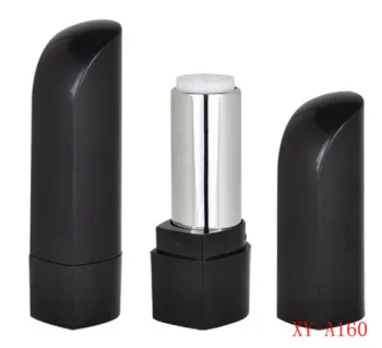 Loneliness Pure Black UV Print Lipstick Tube