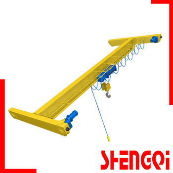 8t single girder overhead crane