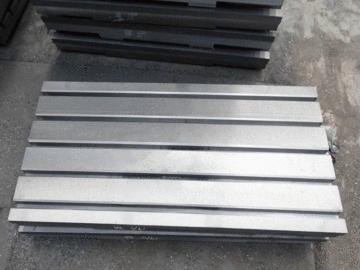 casting iron machine center worktable