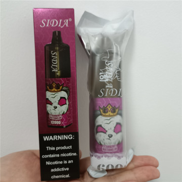 일회용 vape pod sidia 12000 퍼프 스톡