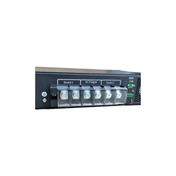 19 Rack Mount Automatic Switch: 2U RS232/RS485, 220V AC-ingang, 63-125a Statische overdrachtsschakelaar met LCD-display