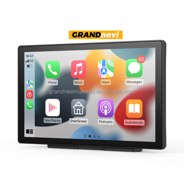 GRANDNAVI 9 inch Portable Navigation Video Player with BT Call, FM Transmitter, AUX, SD Card, Wireless CarPlay, Android Auto