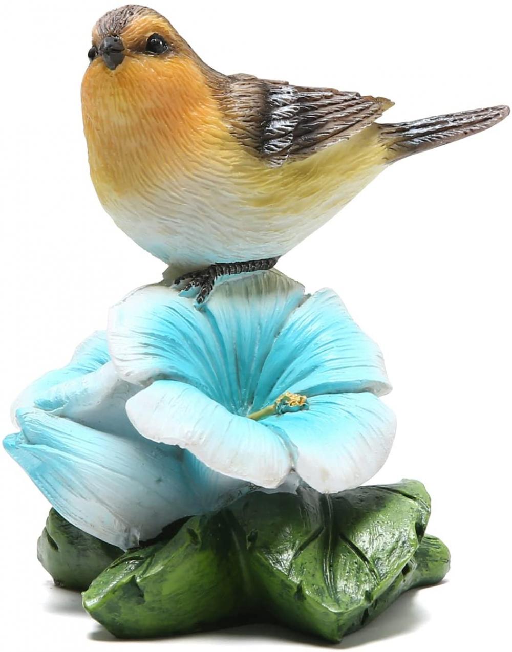 Figurine degli uccelli primaverili decorazioni ourdoor giardino decorazioni
