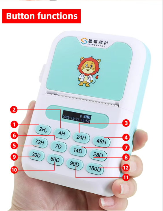 expiry date label machine