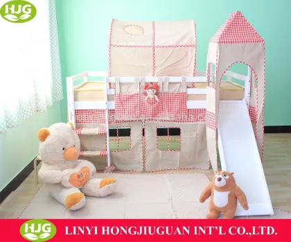 kids children bunk bed tent canopy