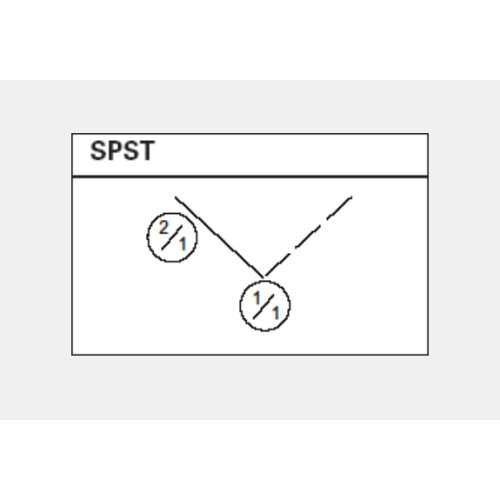 Netzschalter der Sddje-Serie