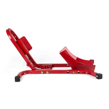 Front Wheel Chock and Paddock Stand for Motorcycle