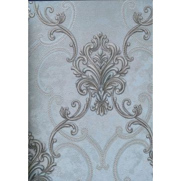 Papel de parede de PVC de estilo luxuoso de 106 cm Papel de parede Homedecor