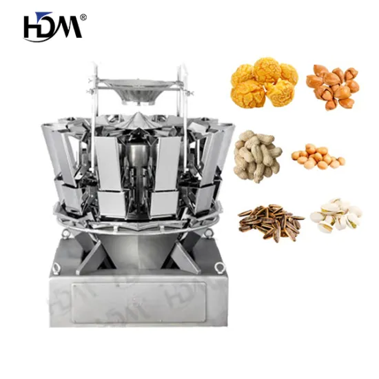  HIGHDREAM Automatic Vegetable Seeds 10-Head Combination Scale with Food Packaging Machine