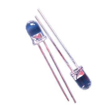 LED Boule Boule Green Clead DIP T1 3/4 pouce avec longueurs d'onde 475 nm-500 nm (3 mm / 5 mm)