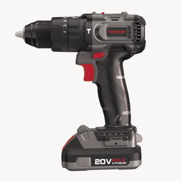 Toolway 20V Cordless Drill: Versatile Electric Power Tools for Screwdriving, Drilling & Impact Tasks
