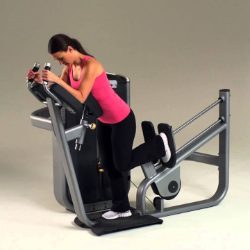 Equipo de ejercicio de gimnasio profesional Glute Machine