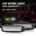 Universal 6 inci 18W Combo Beam LED LIGHT LIGHT FORJEEP OFF ROAD 4WD 4X4 CABIN UTE SUV ATV