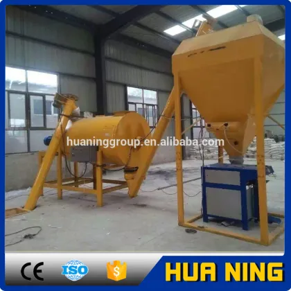 Automatic dry mix mortar production line 12t/h ceramic tile adhesive mixing machine