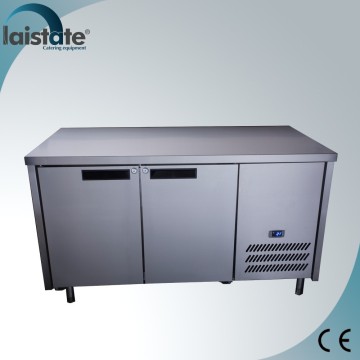 2 Doors 2/1 GN Medium Temperature Spilt Type Refrigerated Counter