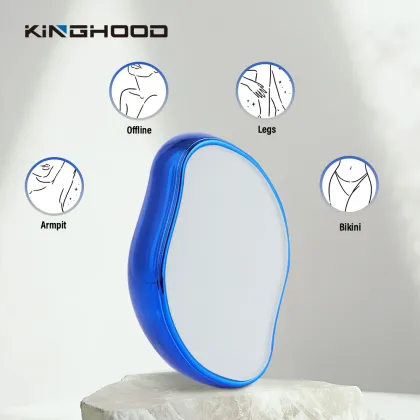 Painless Drop Shipping Glass Hair Remover Tool for Hands and Legs