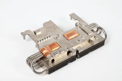 Aluminum alloy heat pipe with heat dissipation effect