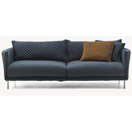 Living Room Sofa With Stainless Steel Legs