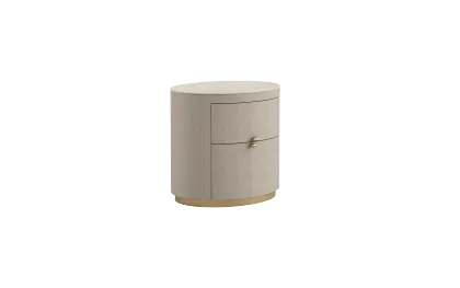 Modern Nightstand Golden Brass Bedside Table with Drawer