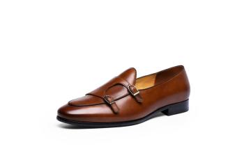 Button Dress Men Shoes