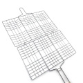 Rostfritt stål Picknick Square BBQ Grill Net Mesh