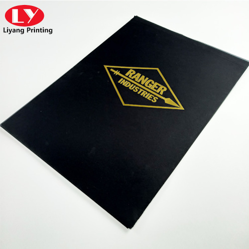 Custom office A4 file folder printing stamping logo