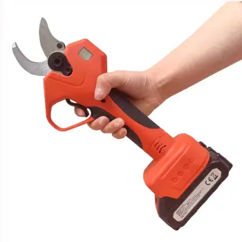 21V Battery Powered Portable Cordless Electric Pruning Shears 40mm Scissors Pruner