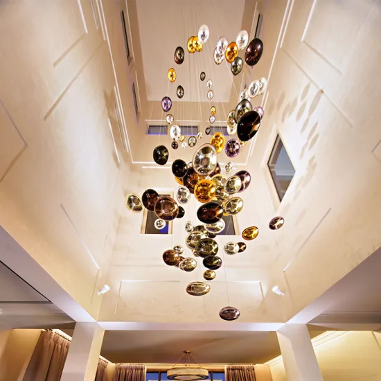 Energy Saving villa dining room project luxury chandelier