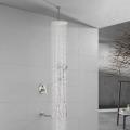 Brushed Nickel Brass Shower System