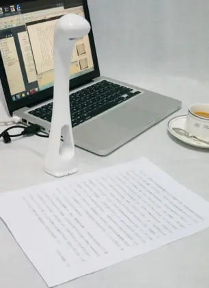 Hand High Speed Document Scanner , Portable Office Document Scanner