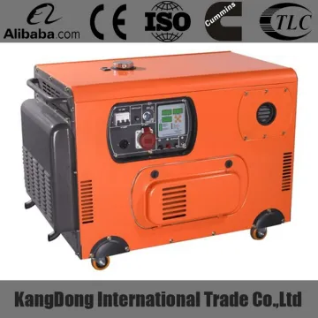 5kw chinese soundproof home generator with CE certificate