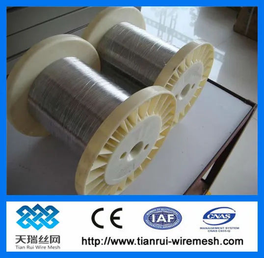 ultra fine stainless steel wire /knitted stainless steel wire