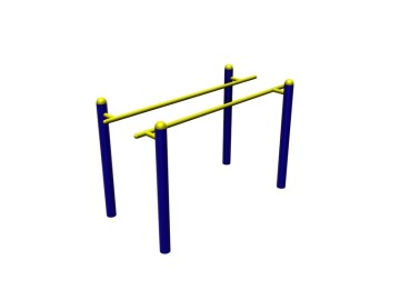 Garden steel Parallel bar commercial gym equipment for adults