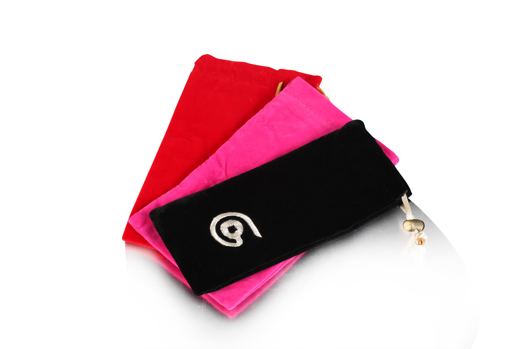 Custom jewelry velvet drawstring pouches bags