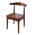 Silla de restaurante de madera maciza de venta caliente barata