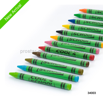 non-toxic marking crayons packing with color box,OPP bag
