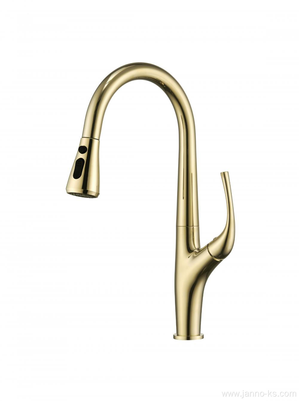 European Wind Minimalist Pull Type Faucet Mixer Tap