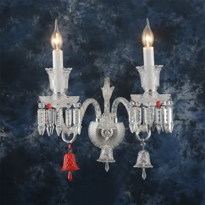 Baccarat Crystal Wall Sconce Modern Luxury Bedroom Lamp CZ2530