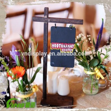 Custom Wood Holder , Decorative Stand , dining-table sign , table stand menu holder