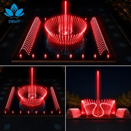 Customized Outdoor Dancing Musical Fountain