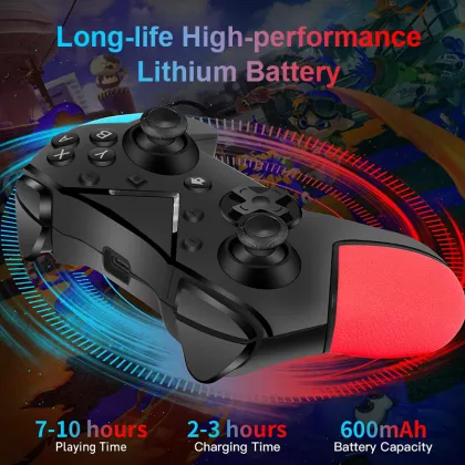 Bluetooth Gamepad Wireless Joystick Game Controller For Nintendo Switch Pro Turbo Function Controller Gamepad For Switch Console