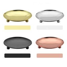 Срэбны ўладальнік свечак з металічнай свечкай для Tealight