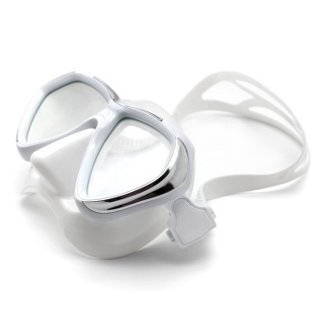 Maschere antide-fogo snorkeling e immersioni con cinturino in silicone elastico