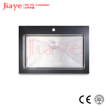 JIAYE Rectangular handmade sink/Singal bowl handmade sink JY-8050G
