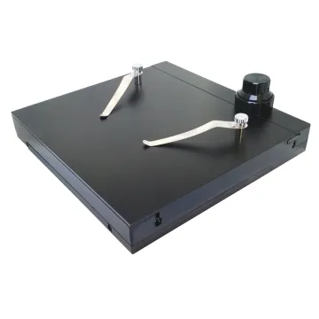 PT-100 Microscope Platform with Manual Translating Stage - 100mm x 86mm Travel Range