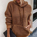 Fall Winter Women`s Fuzzy Fleece Hoodies